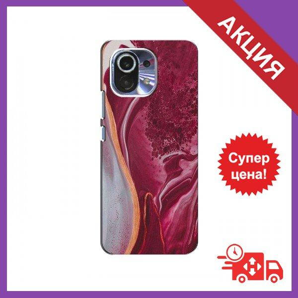 Бампер с принтом для Xiaomi Mi 11 Lite / Бампер на Сяоми Ми 11 Лайт / Бампер для Xiaomi Mi 11 Lite (Градиент 
Бампер с принтом для Xiaomi Mi 11 Lite / Бампер на Сяоми Ми 11 Лайт / Бампер для Xiaomi Mi 11 Lite (Градиент