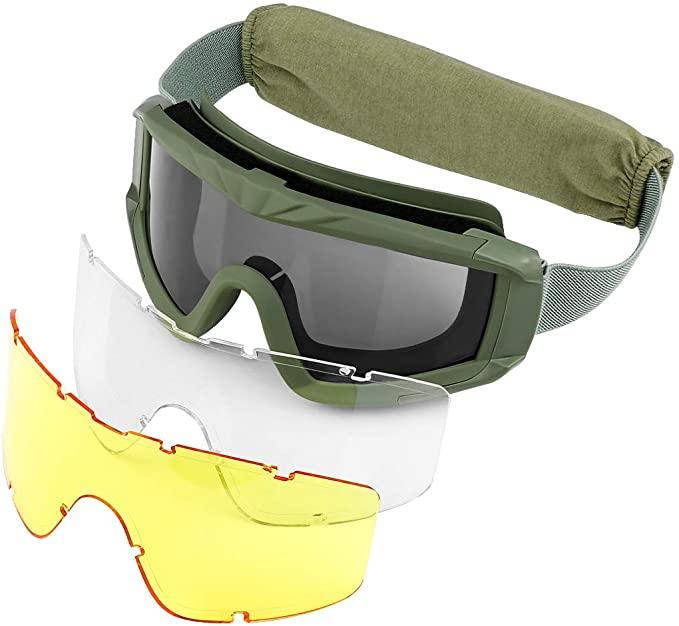 Тактические Защитные очки из USA. Xaegistac Airsoft Google's. Противотуманные, Не Запотевают. 3 семенных линзы
Тактические Защитные очки из USA. Xaegistac Airsoft Google's. Противотуманные, Не Запотевают. 3 семенных линзы