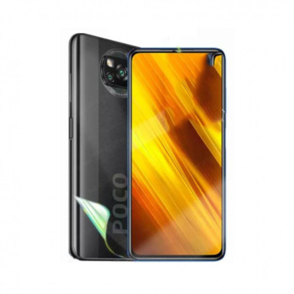 Противоударная гидрогелевая пленка Hydrogel Film для Xiaomi Poco X3 NFC на заднюю панель, Transparent
Противоударная гидрогелевая пленка Hydrogel Film для Xiaomi Poco X3 NFC на заднюю панель, Transparent