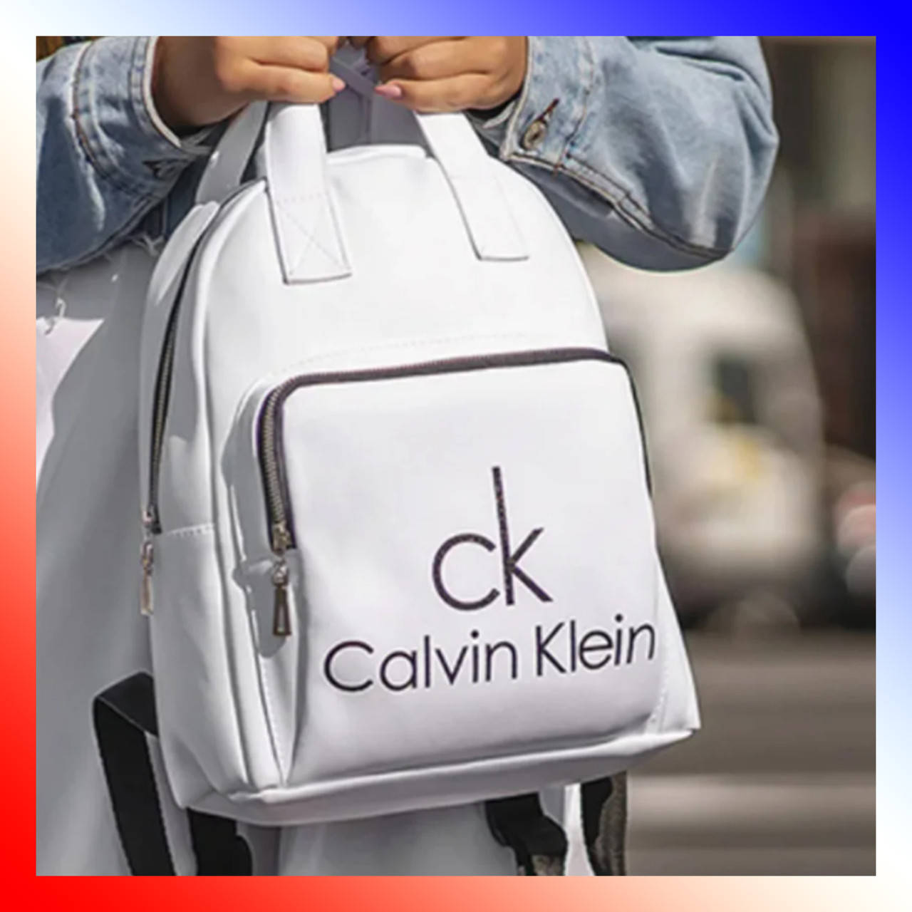 Белый женский рюкзак Calvin Klein Кельвин Кляйн стильный из эко кожи повседневный FS, Разные цвета
Белый женский рюкзак Calvin Klein Кельвин Кляйн стильный из эко кожи повседневный FS, Разные цвета