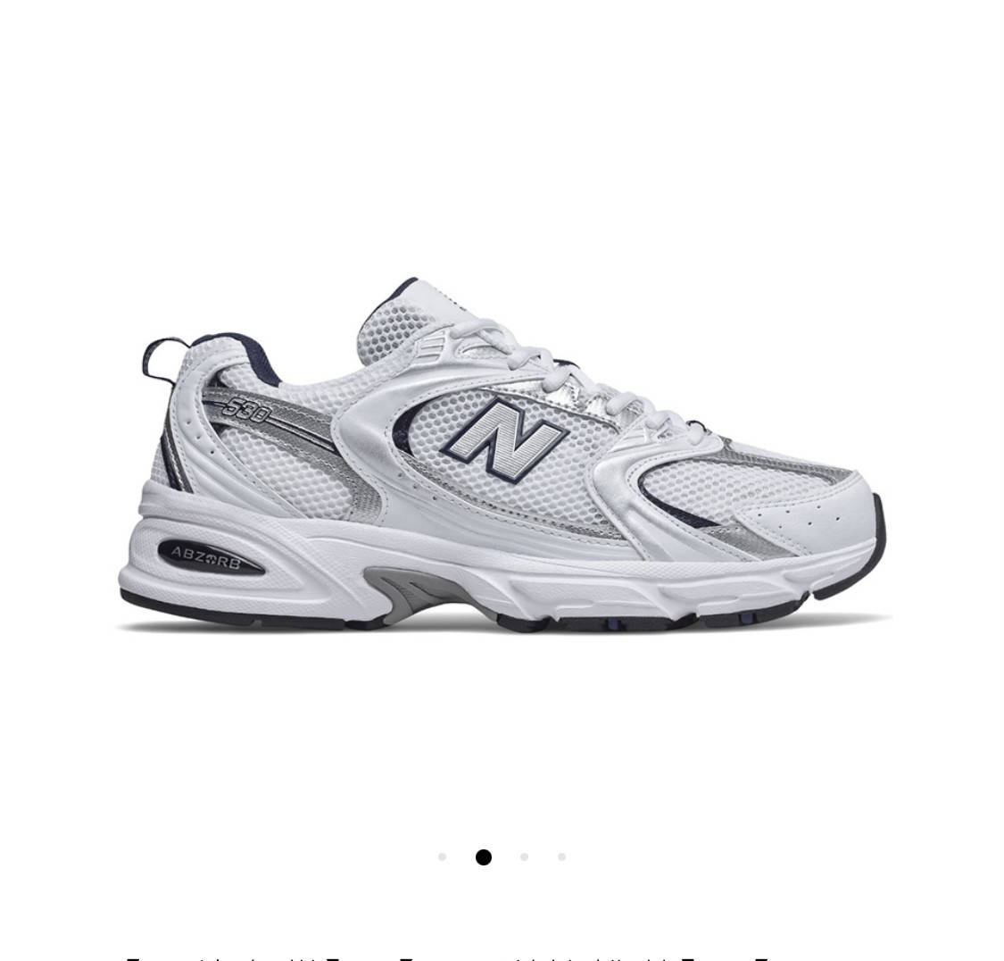 Кроссовки new balance 530 белые 
Кроссовки new balance 530 белые