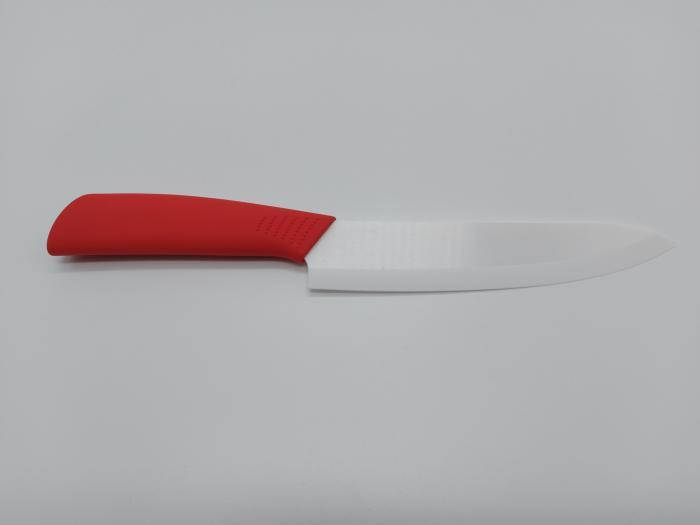 Нож кухонный керамический универсальный "Ceramic" L 30 cm лезвие 18 cm Кухонные ножи и подставки
Нож кухонный керамический универсальный "Ceramic" L 30 cm лезвие 18 cm Кухонные ножи и подставки