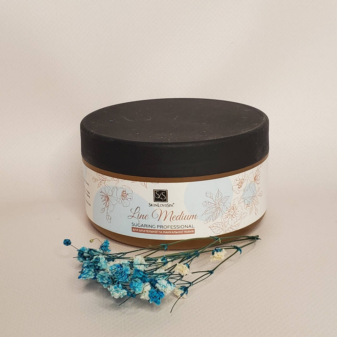 Сахарная паста для депиляции средняя Sugaring Professional Line Medium " SkinLoveSpa" 350 гр
Сахарная паста для депиляции средняя Sugaring Professional Line Medium " SkinLoveSpa" 350 гр