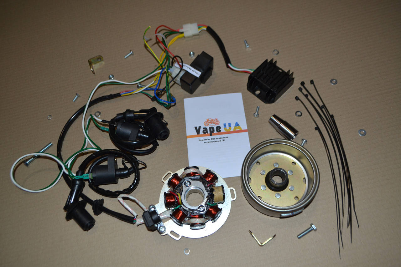 Зажигание cdi VapeUA 12v. 140 watts. Иж Юпитер 4, 5. 12v картер. Гарантия. Не требует доработок. ТОП качество
Зажигание cdi VapeUA 12v. 140 watts. Иж Юпитер 4, 5. 12v картер. Гарантия. Не требует доработок. ТОП качество
