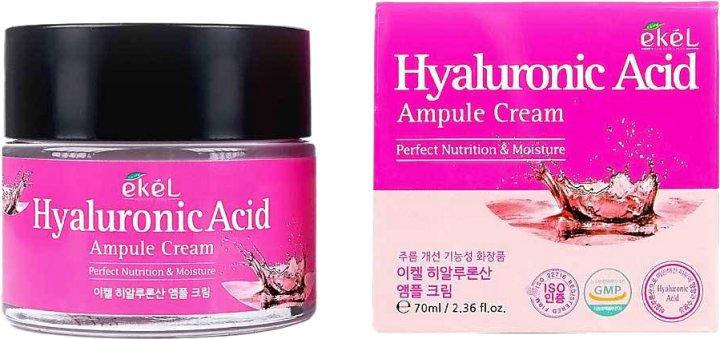Интенсивно увлажняющий крем с гиалуроновой кислотой Ekel Hyaluronic Acid Ampoule Cream
Интенсивно увлажняющий крем с гиалуроновой кислотой Ekel Hyaluronic Acid Ampoule Cream