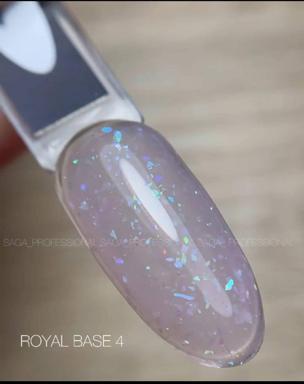 Нейл Новинка! База для гель-лака Royal Baseс Хлопьями Юки SAGA №4 для дизайна ногтей
Нейл Новинка! База для гель-лака Royal Baseс Хлопьями Юки SAGA №4 для дизайна ногтей