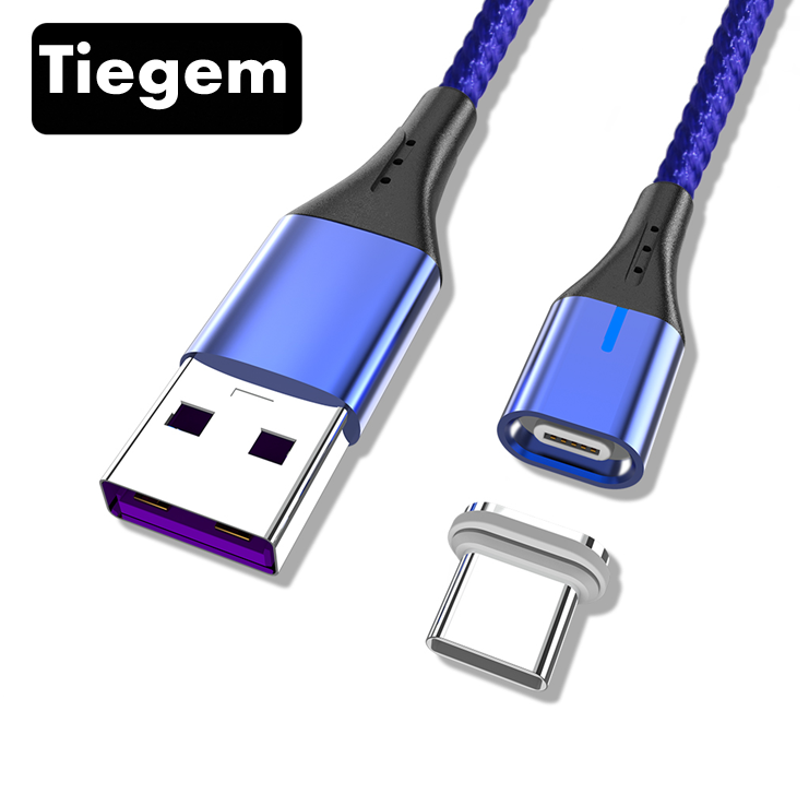 Магнитный кабель для быстрой зарядки, передачи данных 2 метра USB - Type-C зарядный провод для телефона R2F, Синий
Магнитный кабель для быстрой зарядки, передачи данных 2 метра USB - Type-C зарядный провод для телефона R2F, Синий