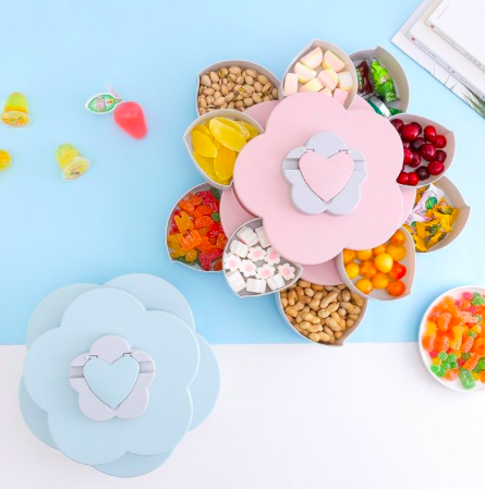 Коробка-органайзер для закусок CG Snack Box Fl на 10 отсеков, для снеков, сладостей, орехов, Голубой
Коробка-органайзер для закусок CG Snack Box Fl на 10 отсеков, для снеков, сладостей, орехов, Голубой