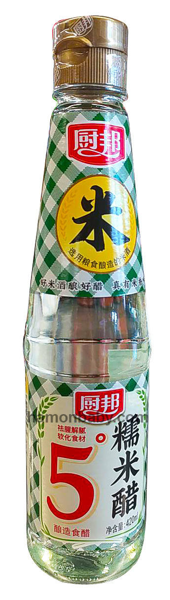 Рисовый уксус 5%, 420 мл, ТМ Chubang, Китай 
Рисовый уксус 5%, 420 мл, ТМ Chubang, Китай