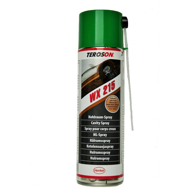 TEROSON WX 215 (Cavity Spray) антикор для полостей на основе воска, спрей 500 мл, Коричневый
TEROSON WX 215 (Cavity Spray) антикор для полостей на основе воска, спрей 500 мл, Коричневый