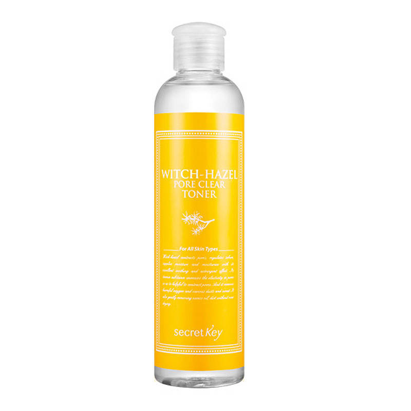 Очищающий поры тонер с экстрактом гамамелиса SECRET KEY Witch-Hazel Pore Clear Toner, 248 мл
Очищающий поры тонер с экстрактом гамамелиса SECRET KEY Witch-Hazel Pore Clear Toner, 248 мл