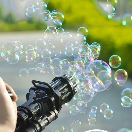 Пулемет из мыльных пузырей, BUBBLE GUN BLASTER машинка для пузырей, генератор мыльных пузырей, пузыремёт
Пулемет из мыльных пузырей, BUBBLE GUN BLASTER машинка для пузырей, генератор мыльных пузырей, пузыремёт