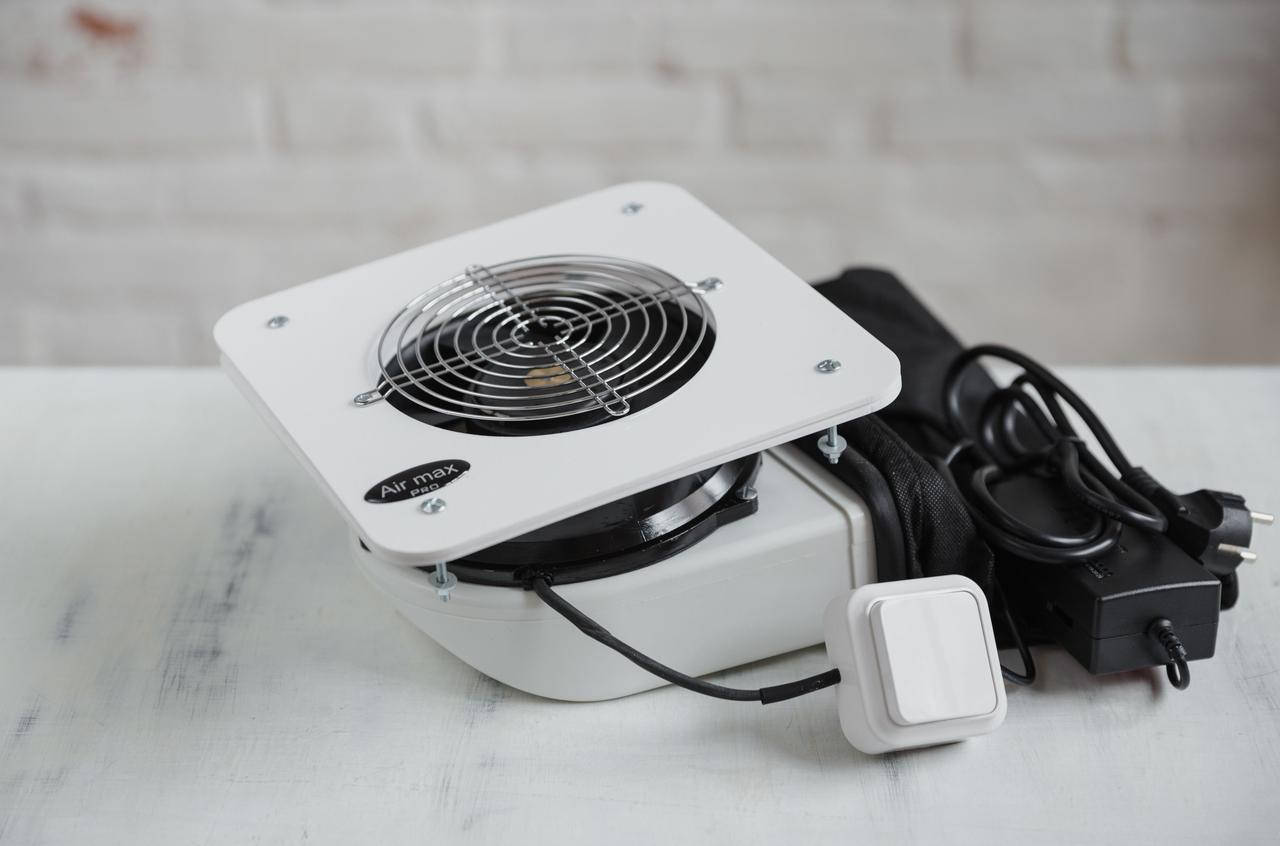 Вытяжка для маникюра Air Max MV151 Pro (Velmi TM)
Вытяжка для маникюра Air Max MV151 Pro (Velmi TM)