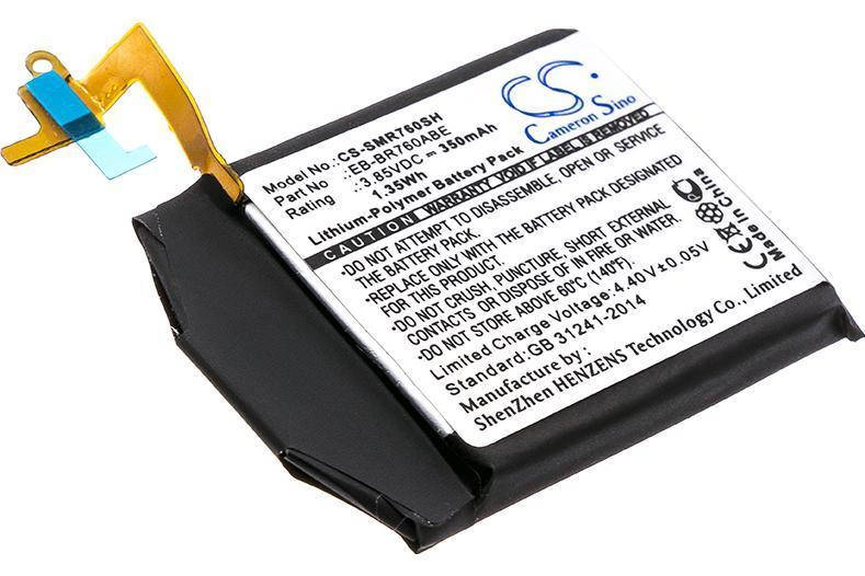 Аккумулятор Cameron Sino CS-SMR760SH / EB-BR760ABE (350 mAh) для Samsung Gear S3 SM-R770 SM-R760
Аккумулятор Cameron Sino CS-SMR760SH / EB-BR760ABE (350 mAh) для Samsung Gear S3 SM-R770 SM-R760