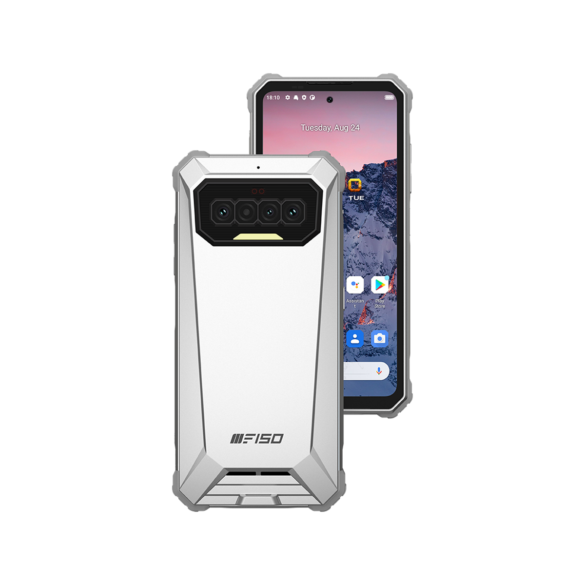 Мощный смартфон OUKITEL F150 R2022 silver NFC защищенный телефон с большим экраном и крутой камерой, Серебристый
Мощный смартфон OUKITEL F150 R2022 silver NFC защищенный телефон с большим экраном и крутой камерой, Серебристый