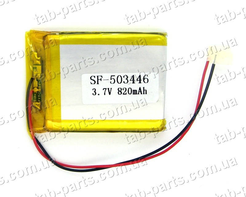 Батарея (аккумулятор) для видео регистратора, BlueTooth гарнитуры 820мАч , Li-Pol 3.7В, 46*34*5 мм
Батарея (аккумулятор) для видео регистратора, BlueTooth гарнитуры 820мАч , Li-Pol 3.7В, 46*34*5 мм