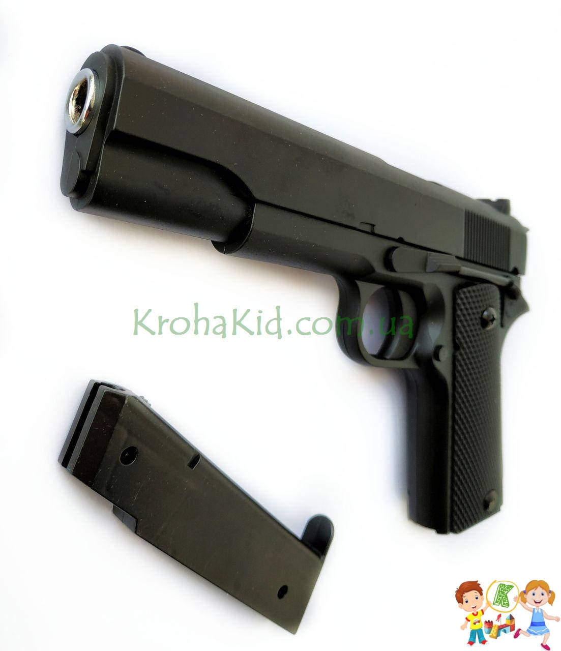 Игрушечный пистолет / Лучший Пистолет металл Кольт Colt Страйкбольный 1 в 1 с настоящим, Черный
Игрушечный пистолет / Лучший Пистолет металл Кольт Colt Страйкбольный 1 в 1 с настоящим, Черный