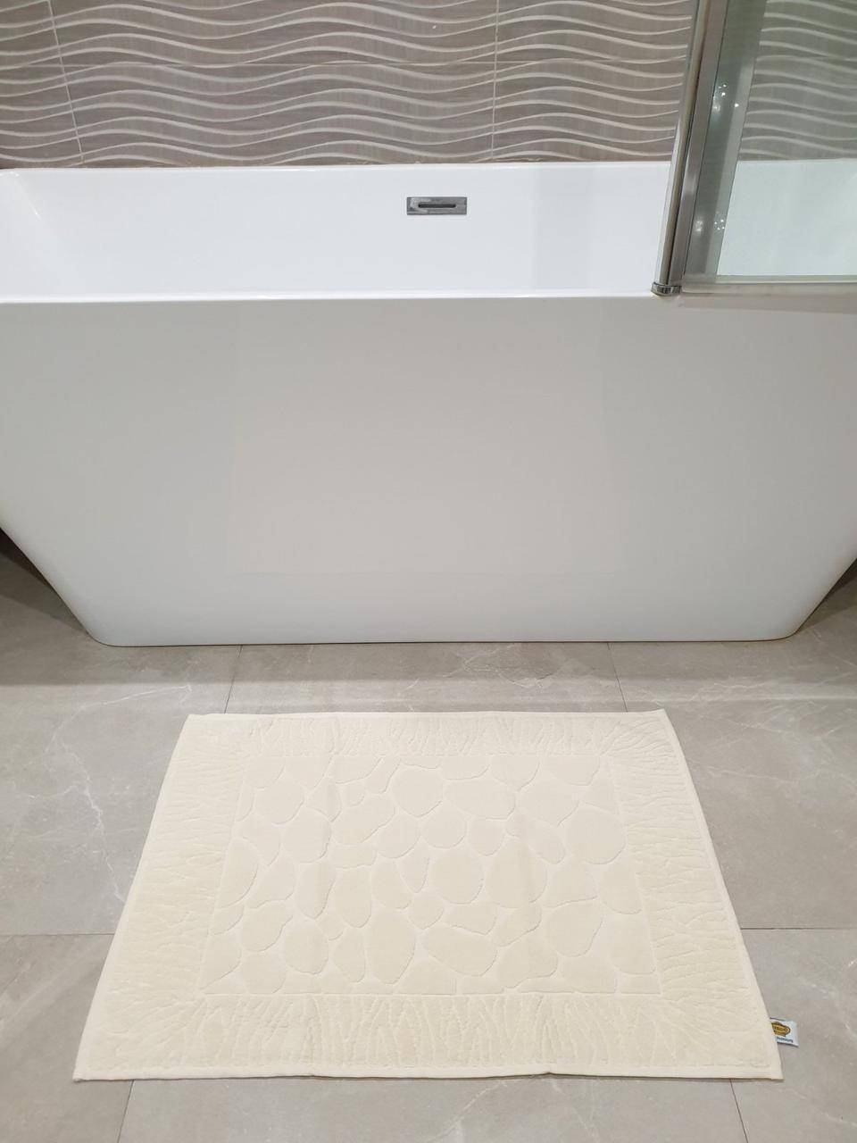 Коврик махровый полотенце в ванную для ног хлопковый Турция плотность 850г/м2 Zeron молочный
Коврик махровый полотенце в ванную для ног хлопковый Турция плотность 850г/м2 Zeron молочный