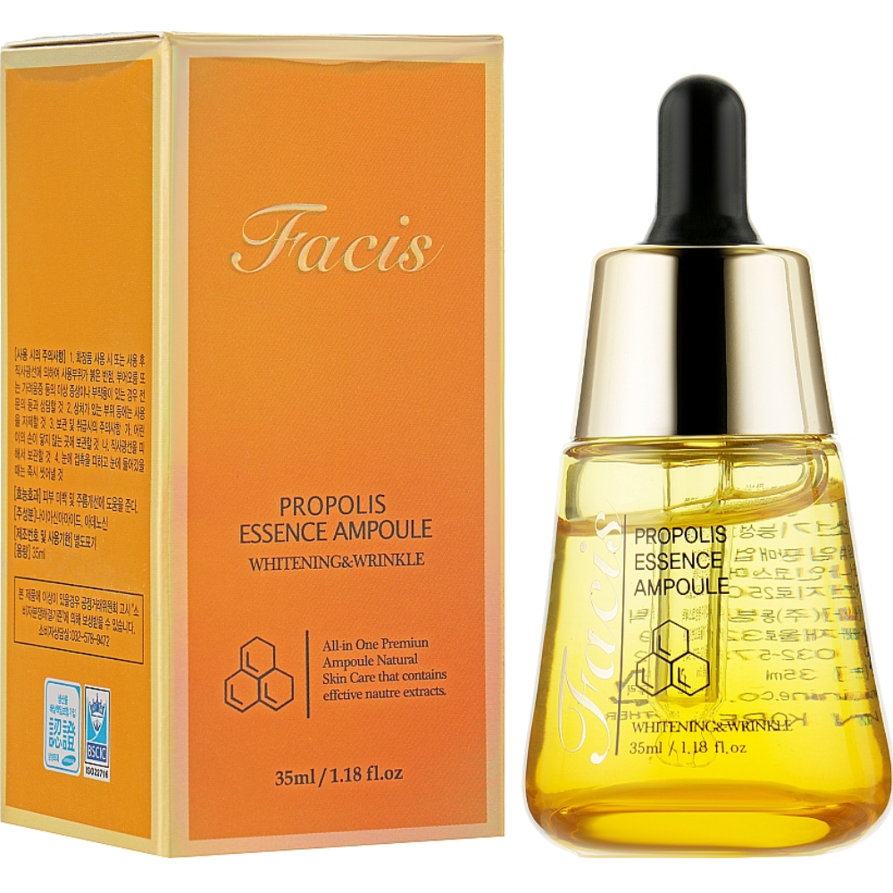 Антивозрастная ампульная сыворотка для лица с экстрактом прополиса Facis Propolis Essence Ampoule 35 мл
Антивозрастная ампульная сыворотка для лица с экстрактом прополиса Facis Propolis Essence Ampoule 35 мл