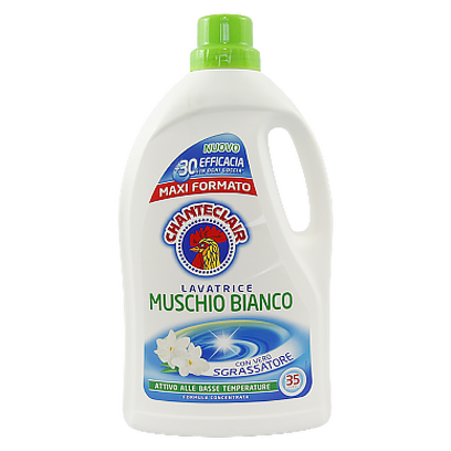 Гель для прання Шантеклер білий мускус ChanteClair lavatrice muschio bianco 35p 1,75L 8шт/ящ (Код :
Гель для прання Шантеклер білий мускус ChanteClair lavatrice muschio bianco 35p 1,75L 8шт/ящ (Код :