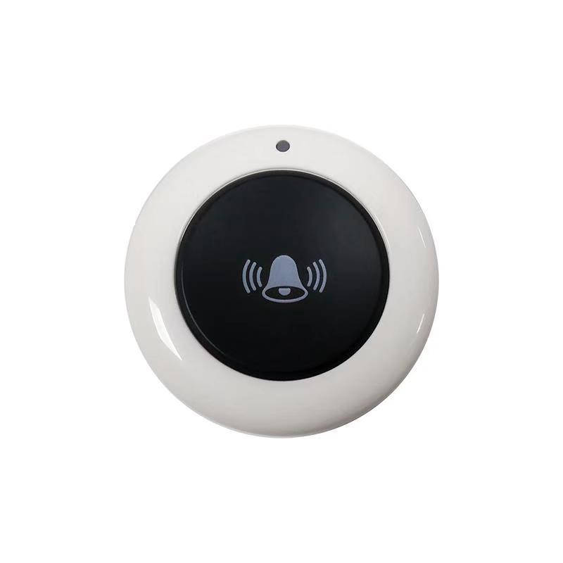 Кнопка Пульт - Звонок на 433 МГц Белый со звонком