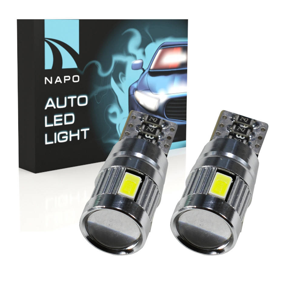 Лампа автомобильная LED T10-5630-6smd-CAN.t10-062 W5W T10 комплект 2 шт цвет свечения белый
Лампа автомобильная LED T10-5630-6smd-CAN.t10-062 W5W T10 комплект 2 шт цвет свечения белый
