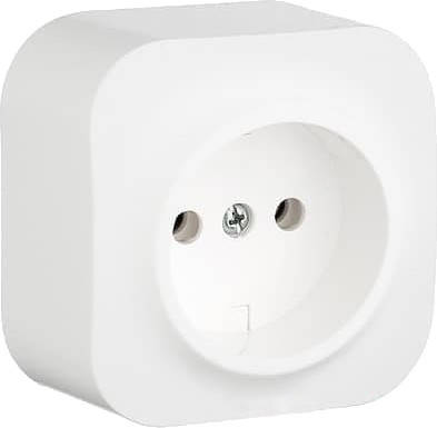 Розетка одинарна б/з накл. керам. біла 10А/16А Дизайнерська MODA (18100) ТМ LUMANO
Розетка одинарна б/з накл. керам. біла 10А/16А Дизайнерська MODA (18100) ТМ LUMANO