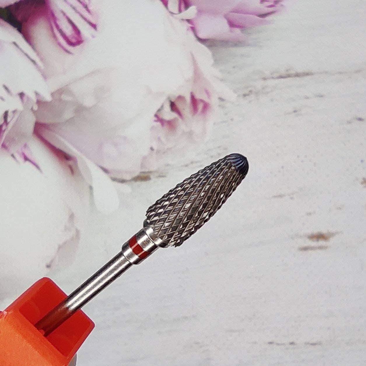 Фреза твердосплавная с красной насечкой 
Фреза твердосплавная с красной насечкой