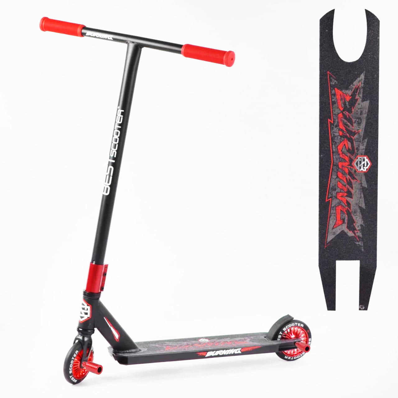 Детский трюковый самокат 95819 Best Scooter HIC-система ПЕГИ красный цвет
Детский трюковый самокат 95819 Best Scooter HIC-система ПЕГИ красный цвет