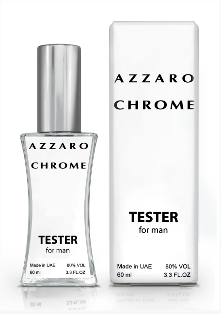 Тестер мужской Azzaro Chrome, 60 мл. ( Мужской парфюм Аззаро Хром)/ Парфюмированная вода
Тестер мужской Azzaro Chrome, 60 мл. ( Мужской парфюм Аззаро Хром)/ Парфюмированная вода