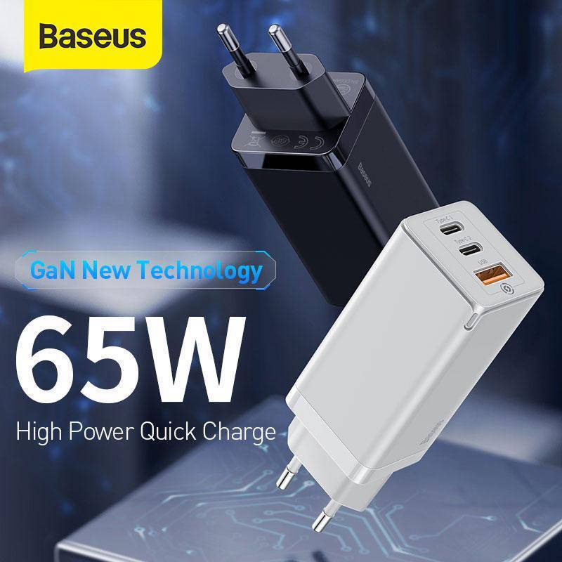 Зарядное устройство Baseus GaN 65W BS-E915 PD 4.0 QC 3.0 , Адаптер для кабеля зарядки, Черный
Зарядное устройство Baseus GaN 65W BS-E915 PD 4.0 QC 3.0 , Адаптер для кабеля зарядки, Черный