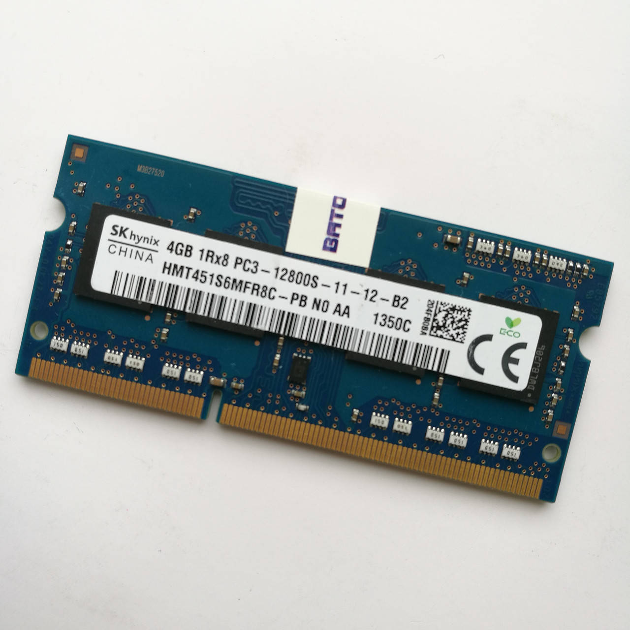 Оперативная память для ноутбука Hynix SODIMM DDR3 4Gb 1600MHz 12800s 1R8 CL11 (HMT451S6MFR8C-PB N0 AA) Б/У
Оперативная память для ноутбука Hynix SODIMM DDR3 4Gb 1600MHz 12800s 1R8 CL11 (HMT451S6MFR8C-PB N0 AA) Б/У