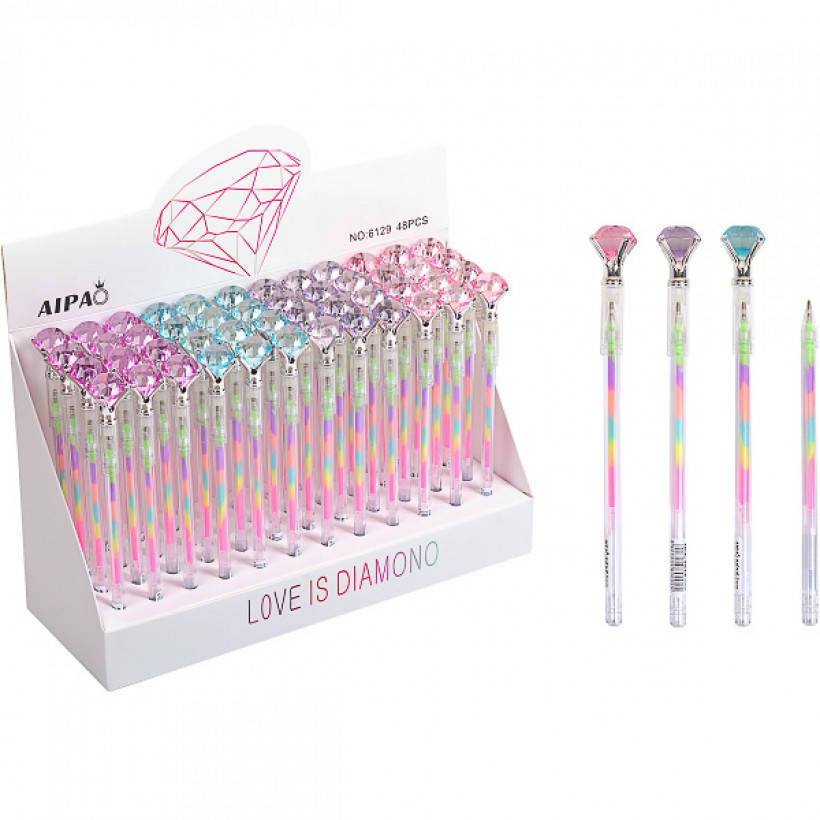 Ручка подарочная Color гелевая Бриллиант 0,38мм арт. 6129
Ручка подарочная Color гелевая Бриллиант 0,38мм арт. 6129