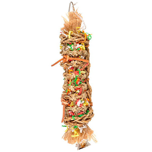 Flamingo Papyr Parakeet Toy Tube ФЛАМИНГО ТУБУС 7*6.5*34 игрушка с колокольчиком для попугаев
Flamingo Papyr Parakeet Toy Tube ФЛАМИНГО ТУБУС 7*6.5*34 игрушка с колокольчиком для попугаев
