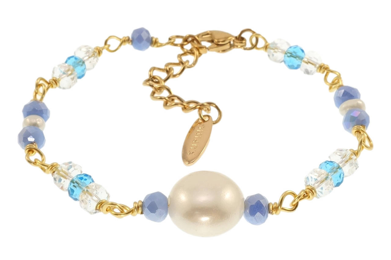 Браслеты Xuping JEAN GOUJON Позолота 18K "Граненные бусины с жемчужиной" длина с доп.цепочкой 15.5-18.5см х
Браслеты Xuping JEAN GOUJON Позолота 18K "Граненные бусины с жемчужиной" длина с доп.цепочкой 15.5-18.5см х