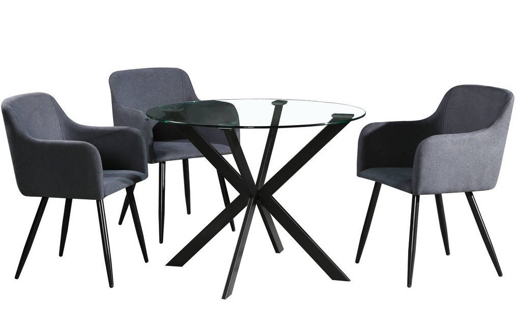 Стол круглый стеклянный прозрачный нераскладной T-304 VetroMebel
Стол круглый стеклянный прозрачный нераскладной T-304 VetroMebel