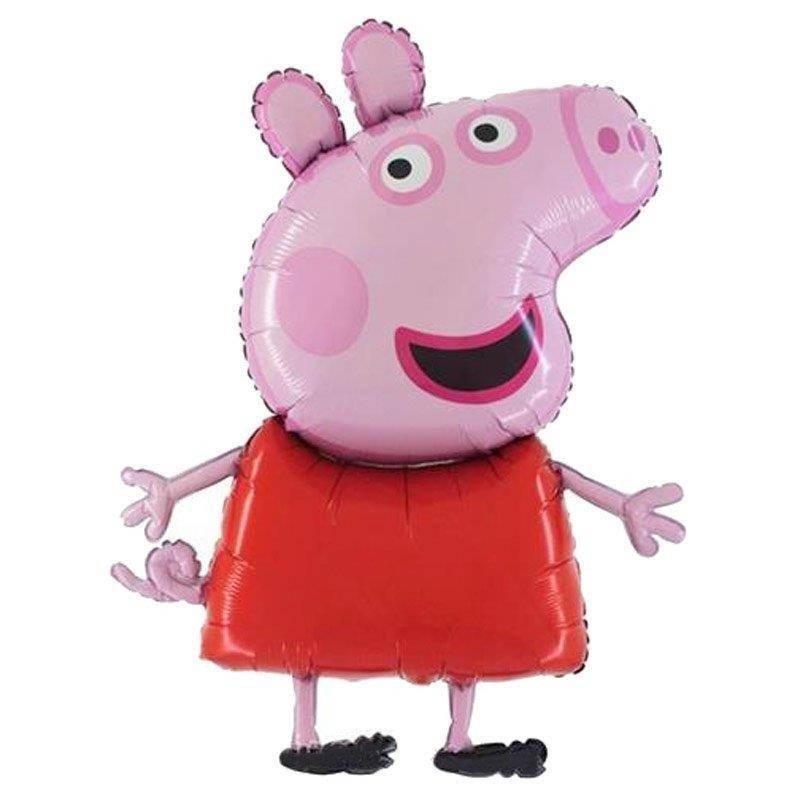 G 36" Foil Balloon Peppa Pig, 110cm. Шар воздушный фольгированный Свинка Пеппа - В УП, Разные цвета
G 36" Foil Balloon Peppa Pig, 110cm. Шар воздушный фольгированный Свинка Пеппа - В УП, Разные цвета