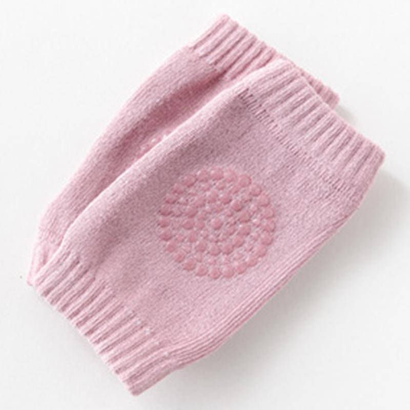 Розовые наколенники с силиконовыми вставками для девочек, Розовый 
Розовые наколенники с силиконовыми вставками для девочек, Розовый