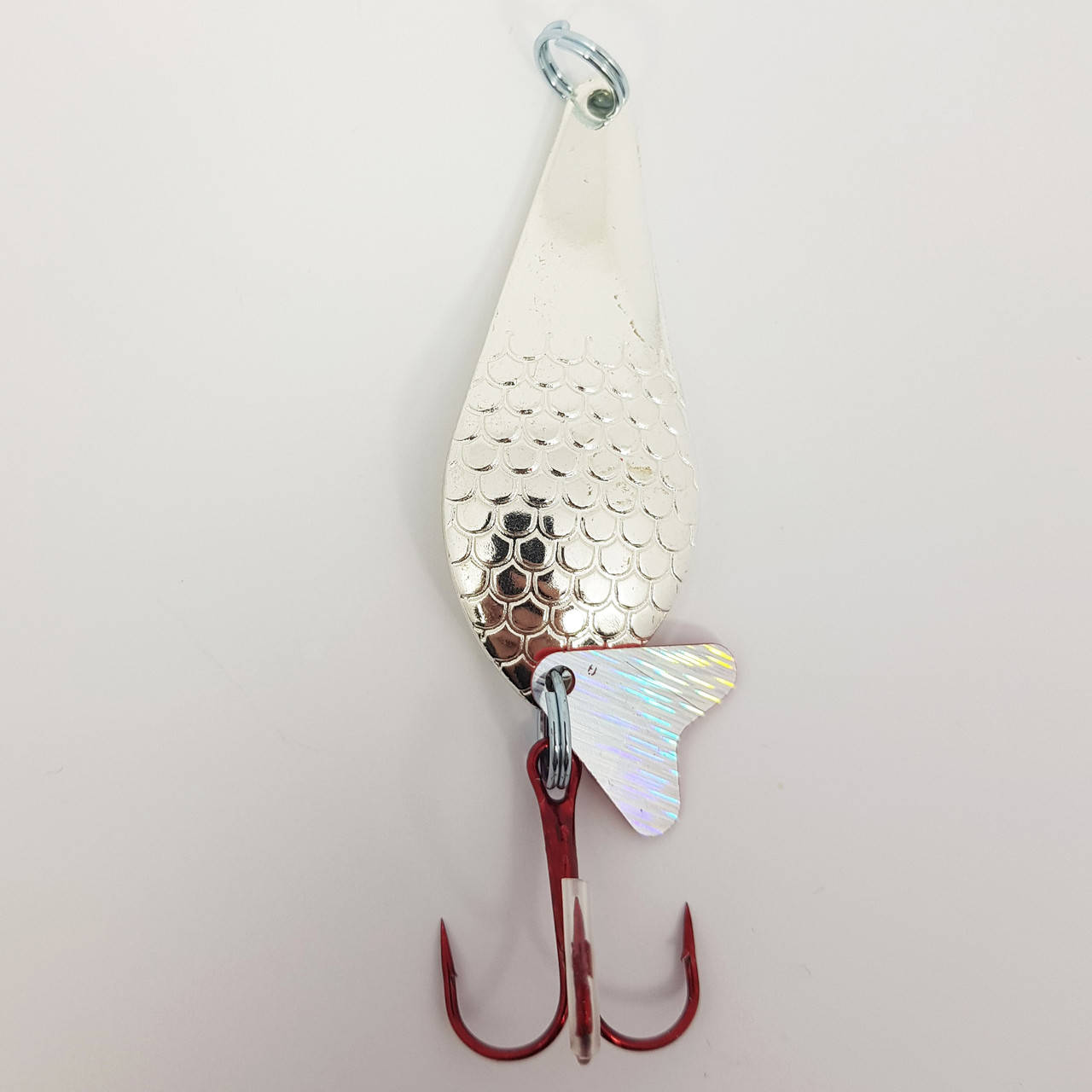 Блесна колеблющаяся Spinnex Atom 20г (silver), Серебро 
Блесна колеблющаяся Spinnex Atom 20г (silver), Серебро