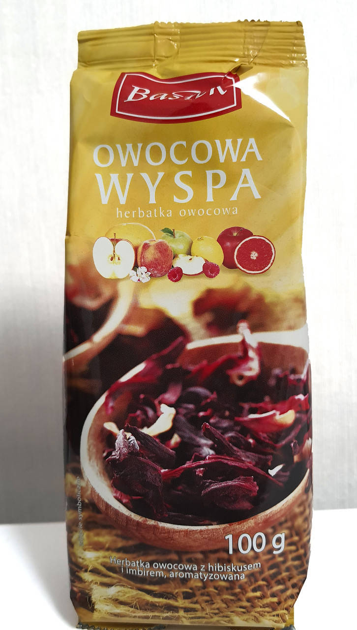 Чай "Bastek" Owocowa Wyspa Фруктовый остров Остров 100 г – (фруктовый чай с кусочками фруктов и соцветиями)
Чай "Bastek" Owocowa Wyspa Фруктовый остров Остров 100 г – (фруктовый чай с кусочками фруктов и соцветиями)