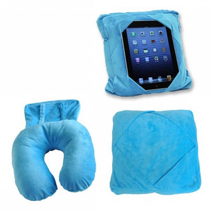 Дорожная подушка Go Go Pillow 3 в 1 | подставка и чехол для планшета | подушка подголовник Гоу Гоу Пиллоу, Синий
Дорожная подушка Go Go Pillow 3 в 1 | подставка и чехол для планшета | подушка подголовник Гоу Гоу Пиллоу, Синий