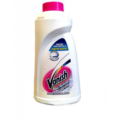 Vanish Oxi Action Cristal White Liquid жидкий Ваниш для белого 1 л
Vanish Oxi Action Cristal White Liquid жидкий Ваниш для белого 1 л