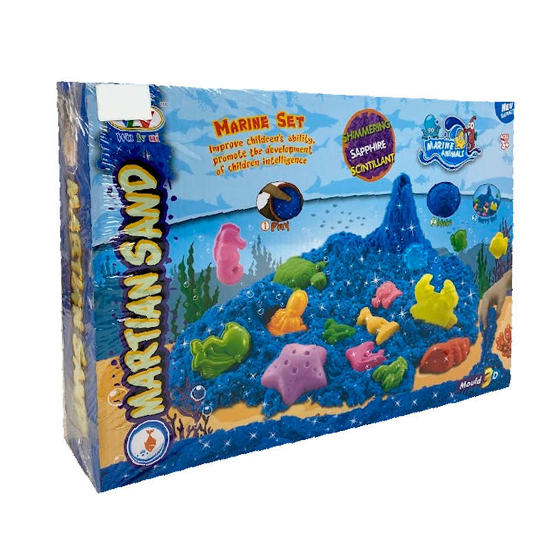 Кинетический песок WLN-33, 16 формочек
Кинетический песок WLN-33, 16 формочек