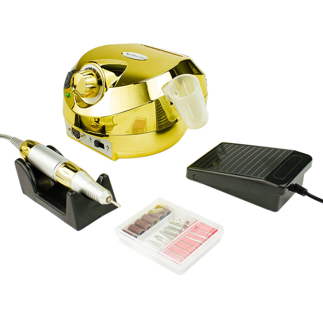 Профессиональный фрезер ZS-601 Chrom для маникюра и педикюра 45000 об./мин., 65 Вт. Зеркальный золотой
Профессиональный фрезер ZS-601 Chrom для маникюра и педикюра 45000 об./мин., 65 Вт. Зеркальный золотой