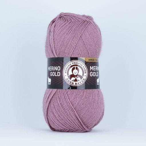 Madame Tricote Merino Gold № 127 сухая роза (Мерина Голд) (Пряжа полушерсть, нитки для вязания), Розовый
Madame Tricote Merino Gold № 127 сухая роза (Мерина Голд) (Пряжа полушерсть, нитки для вязания), Розовый