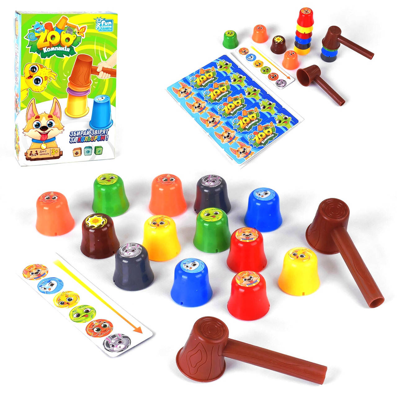 Настільна гра Fun Game Zoo компанія (59540) 
Настільна гра Fun Game Zoo компанія (59540)