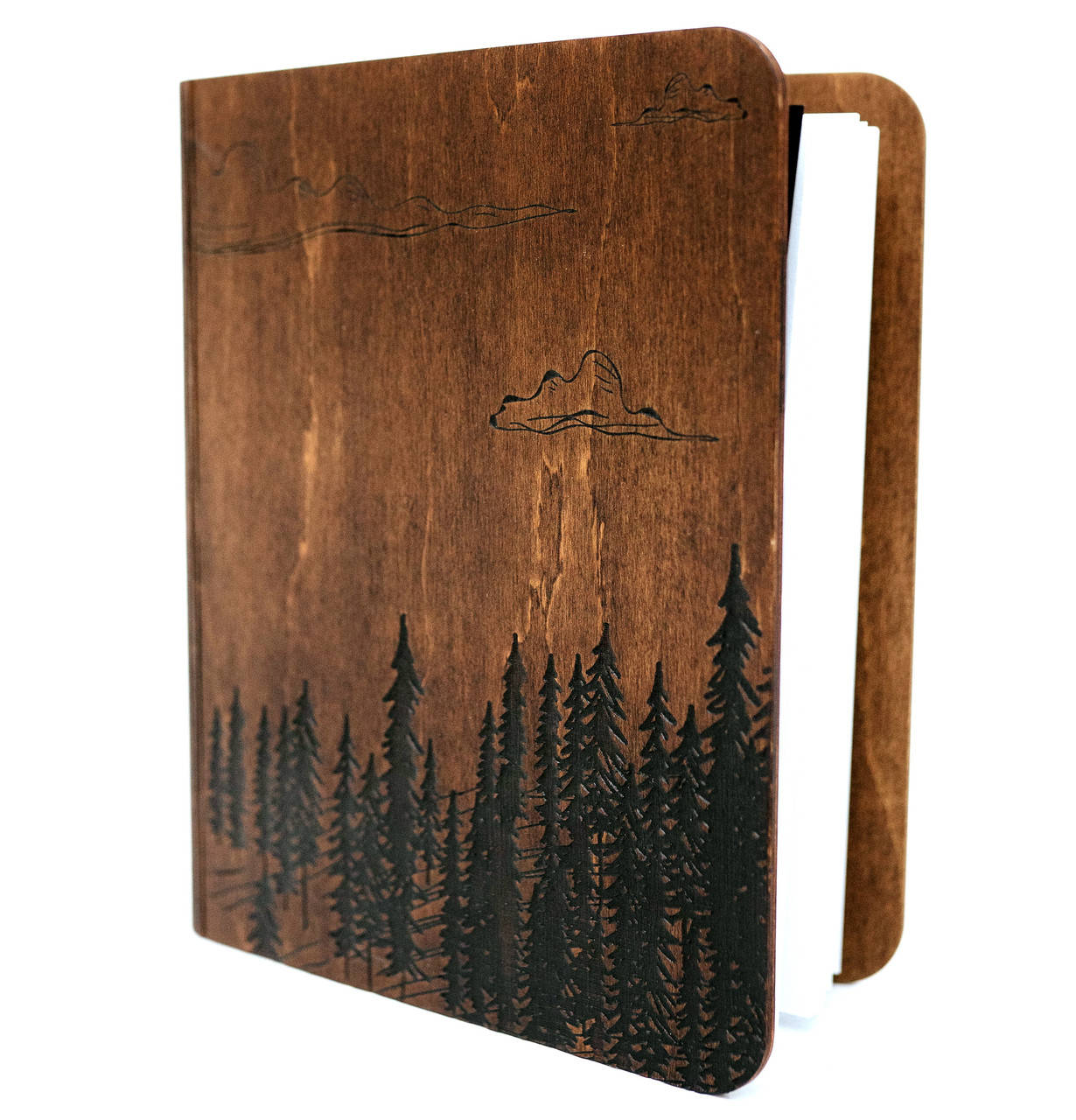 Блокнот в деревянной обложке "Wild Forest" А5 100 листов Палисандр
Блокнот в деревянной обложке "Wild Forest" А5 100 листов Палисандр