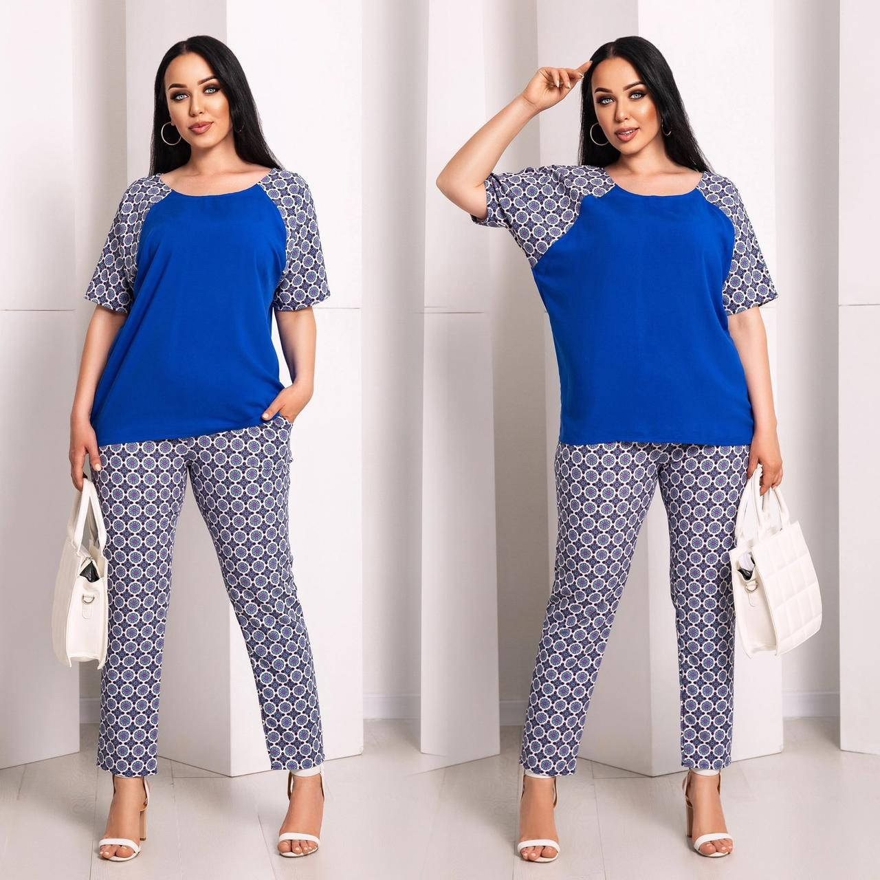 Костюм двойка женский полубатальный, размеры 46-60 "LADA" недорого от прямого поставщик
Костюм двойка женский полубатальный, размеры 46-60 "LADA" недорого от прямого поставщик