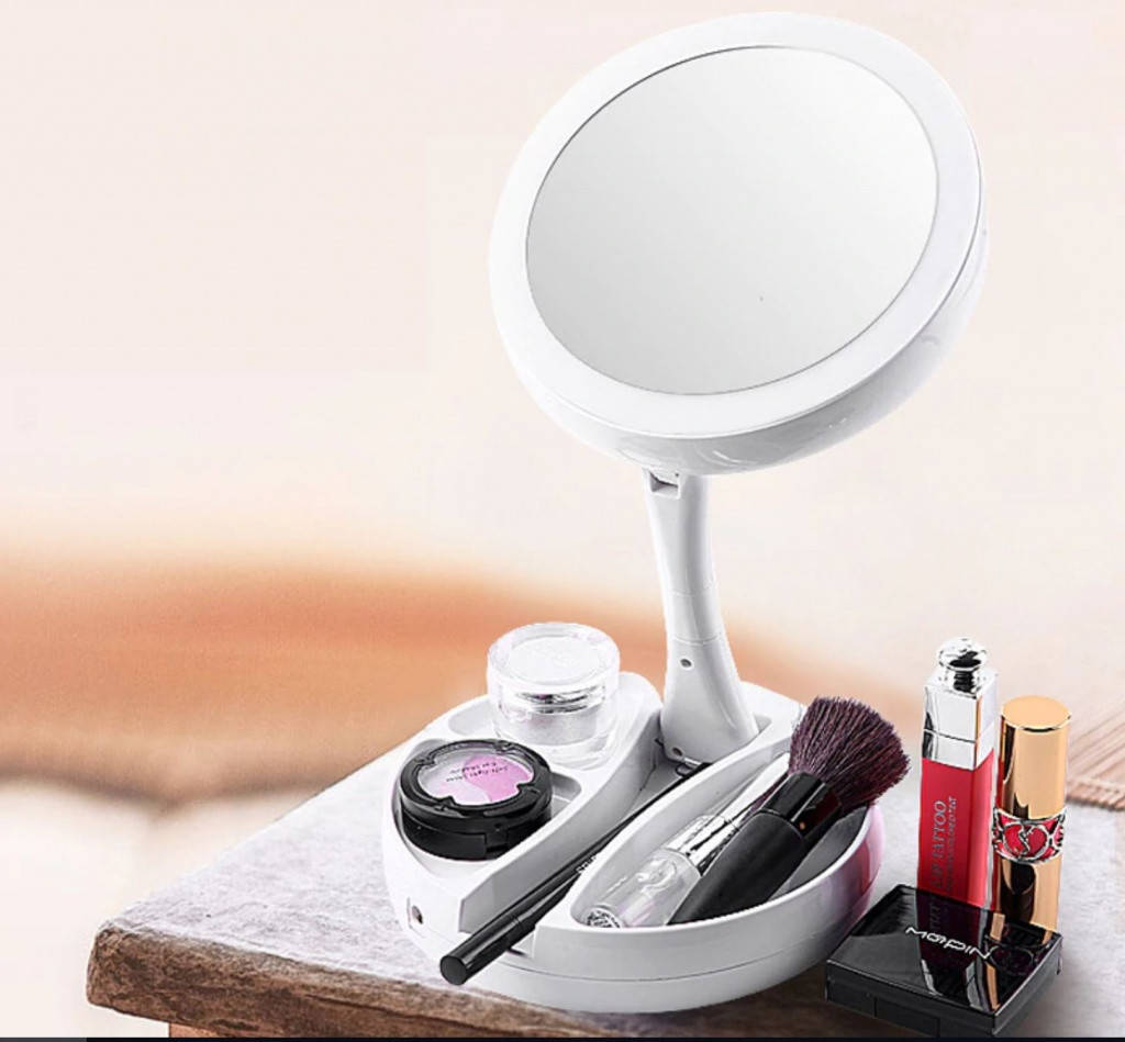 Косметическое зеркало со светодиодной подсветкой My FoldAway Mirror, Led зеркало зеркало для макияжа, ТМ
Косметическое зеркало со светодиодной подсветкой My FoldAway Mirror, Led зеркало зеркало для макияжа, ТМ
