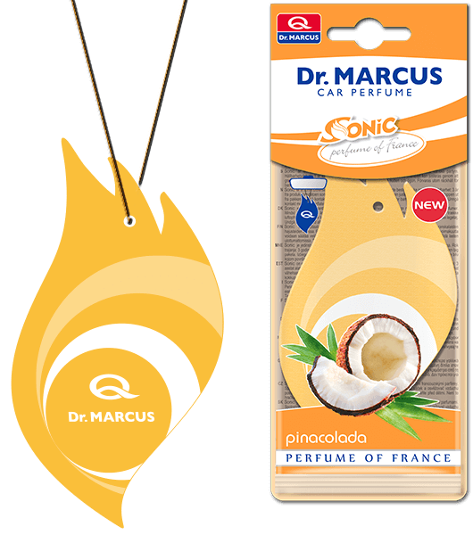 Автоосвежитель Dr. Marcus Sonic - Pinacolada, Ароматизатор автомобильный (Пахучка в салон авто)
Автоосвежитель Dr. Marcus Sonic - Pinacolada, Ароматизатор автомобильный (Пахучка в салон авто)